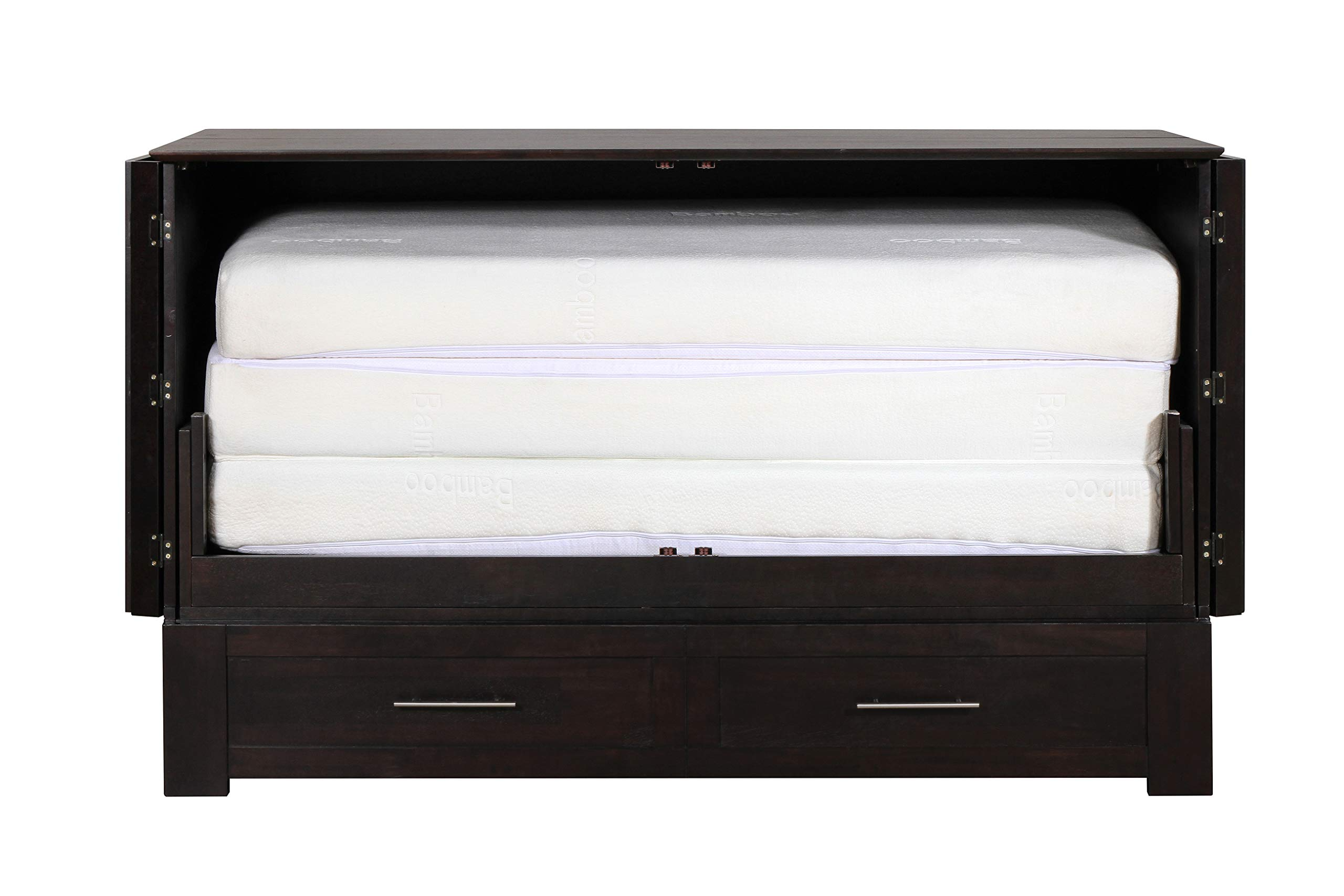 【Furniture】Daily Delight Murphy Cabinet Chest Bed with Charging Station & 6