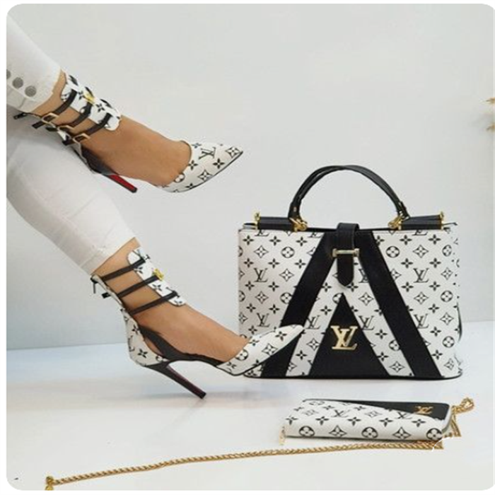 Bag,Shoes and Wallet Combine