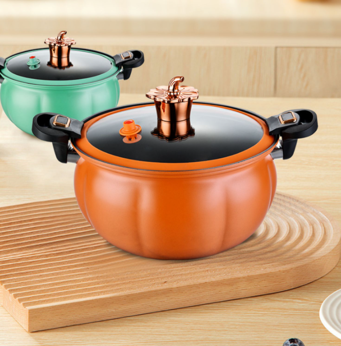 Micro-pressure cooker large-capacity household pumpkin soup pot multi-functional high pressure cooker induction cooker gas universal
