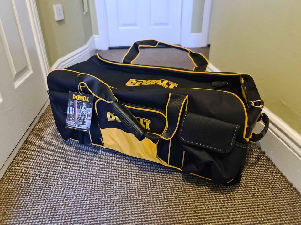 Dewalt tool bag with wheels new.