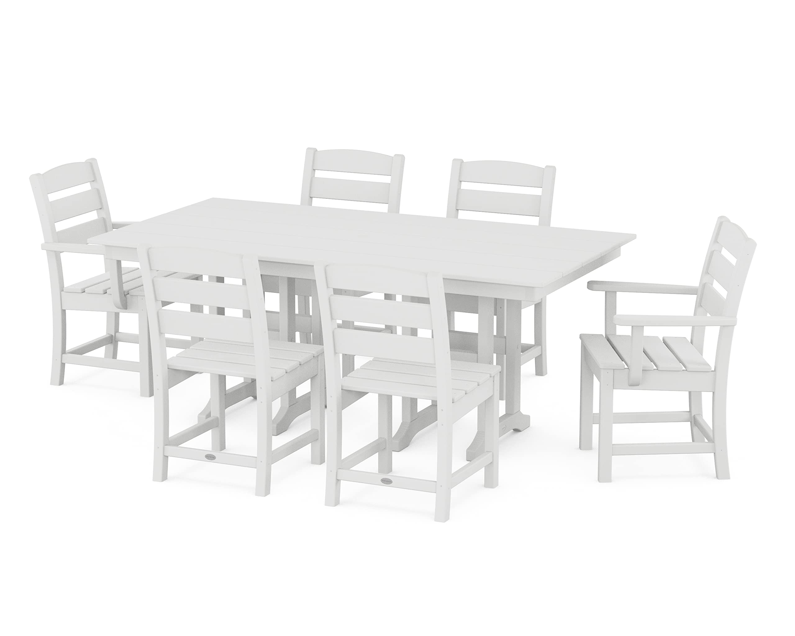 【Furniture】7-Piece Lakeside Dining Set, Multi-Colour