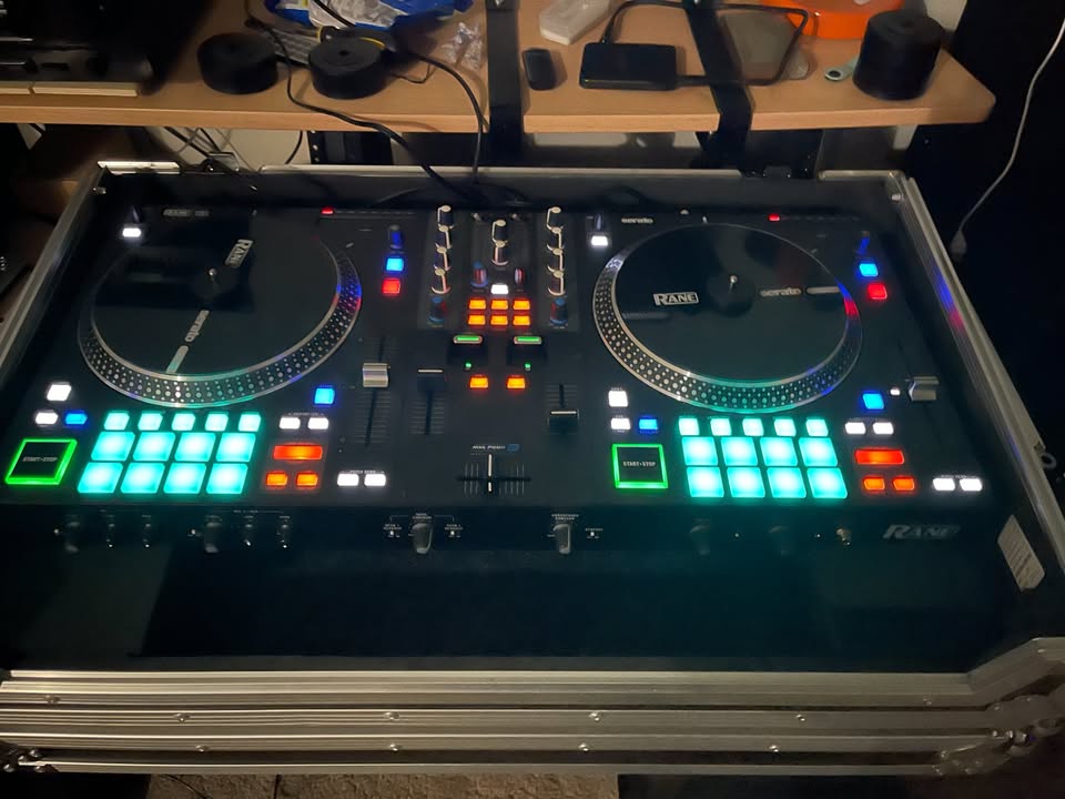 RANE ONE - Complete DJ Set and DJ Controller for Serato DJ with Integrated DJ Mixer, Motorized