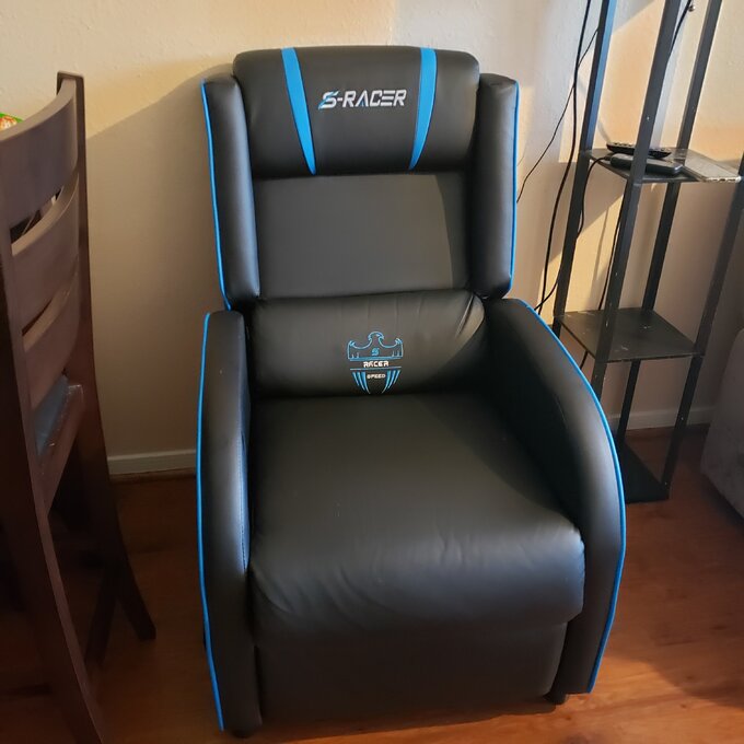 【Furniture】Faux Leather Reclining Massage Chair