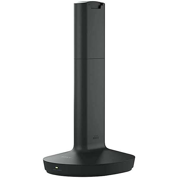 Sony Wireless Headphone & Cable Bundle – Wireless Home Theater Over-Ear Headphones Feature 150-Foot Range, Volume Control, Voice Mode, 20-Hr Battery Life – 6-ft 3.5mm Stereo + NeeGo RCA Plug Y-Adapt