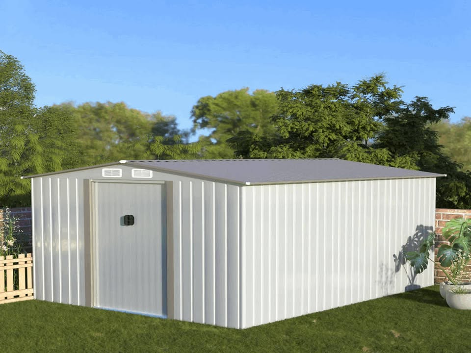 LimitedTimeOffer.8X10FT Outdoor Metal Storage Shed w F