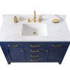 Atencio 42″ single bathroom vanity