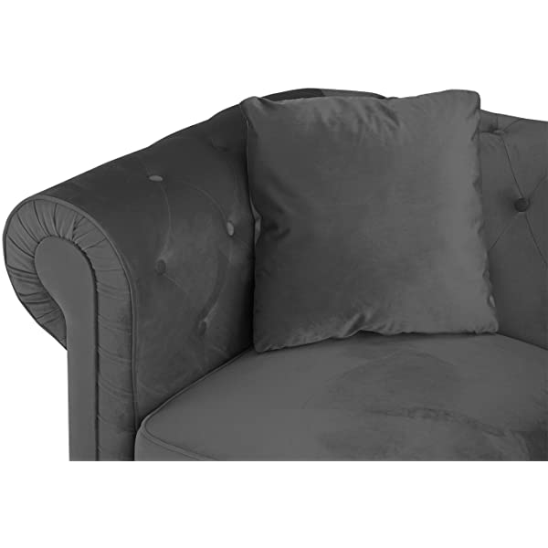Divano Roma Classic Sofas, Large, Grey