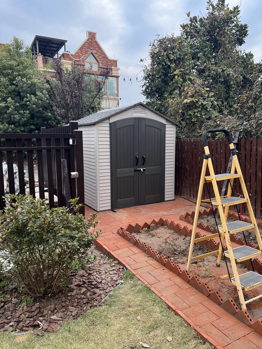 Lifetime 7 x 7 ft Outdoor Storage Shed