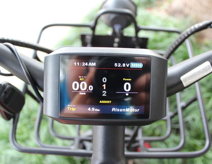 48V 1000W snowmobile Electric three-wheeled fat ebike 20-24inch wheel electric CARGO ebike