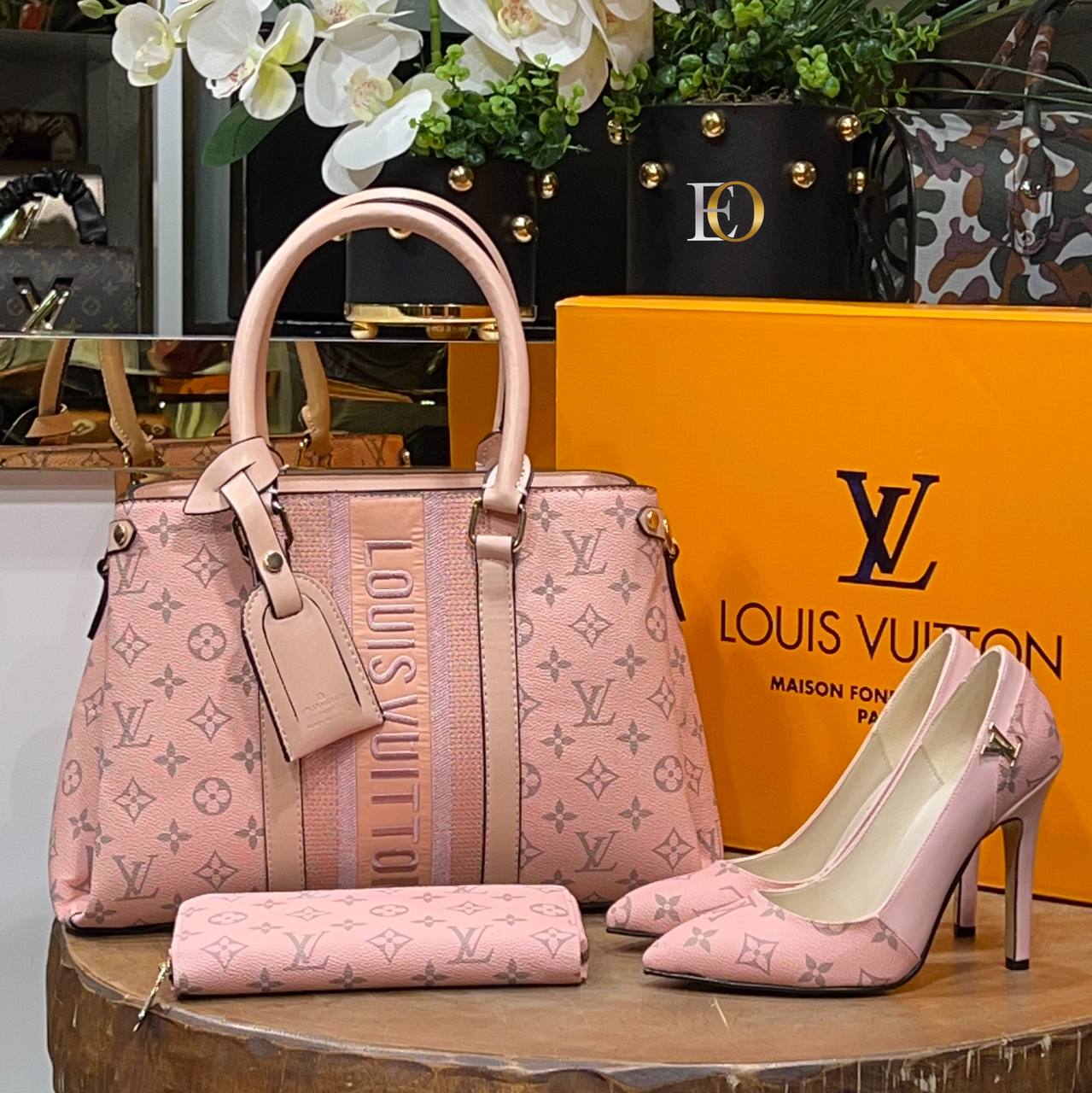 Bag,Shoes and Wallet Combine