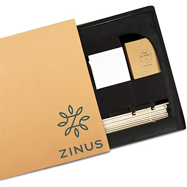 Zinus Gerard Platform, King, Espresso King Platform Bed