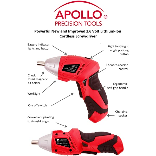 135 Piece Household Tool Kit Pink with Pivoting Dual-Angle 3.6 V Lithium-Ion Cordless Screwdriver - DT0773N1 135-Piece Tool Set Pink