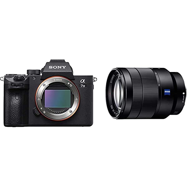 Sony a7 III ILCE7M3/B Full-Frame Mirrorless Interchangeable-Lens Camera with 3-Inch LCD, Body Only,Base Configuration,Black Body Only Base