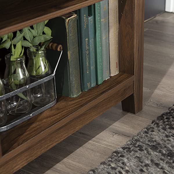 Walker Edison Wren Classic 4 Cubby TV Stand for TVs up to 65 Inches, 58 Inch, Black Black 58 InchTV Stand