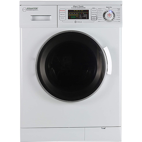 Equator 2020 24′′ Combo Washer Dryer White Winterize+Quiet