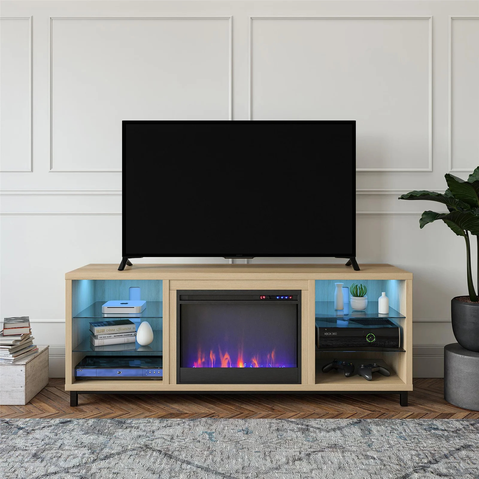 【Furniture】【BS】Vaske TV Stand for TVs up to 70