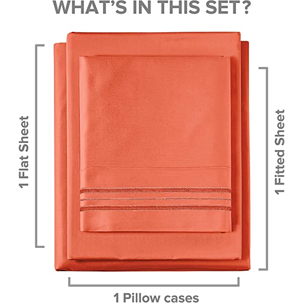 Queen Size Sheet Set - 4 Piece - Hotel Luxury Bed Sheets - Extra Soft - Deep Pockets - Easy Fit - Breathable & Cooling Sheets - Wrinkle Free - Comfy – Dark Grey Bed Sheets - Queens Sheets – 4 PC Queen Grey