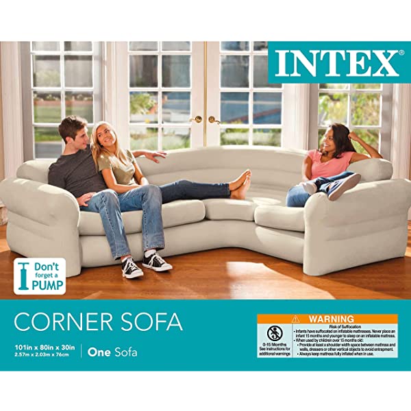 Intex Inflatable Furniture Series Corner Sofa