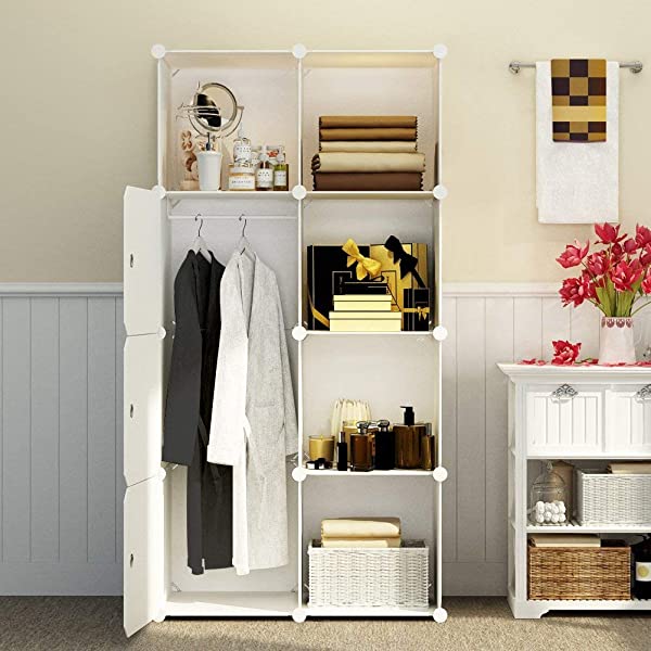 Aeitc Portable Wardrobe Closets 14