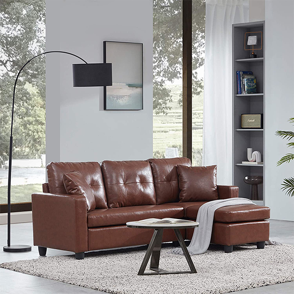 BELLEZE Altera Convertible Sectional Sofa