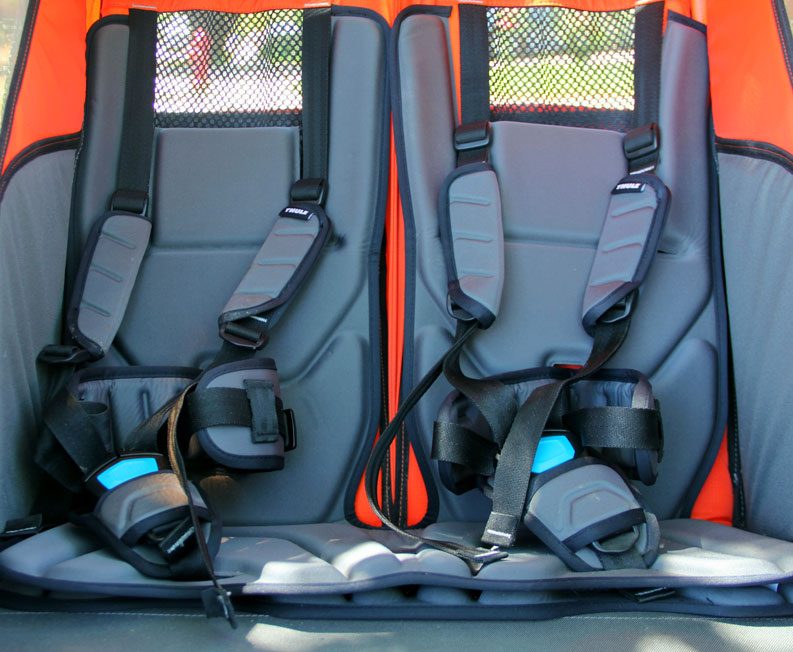 THULE CROSS DOUBLE STROLLER BIKE TRAILER