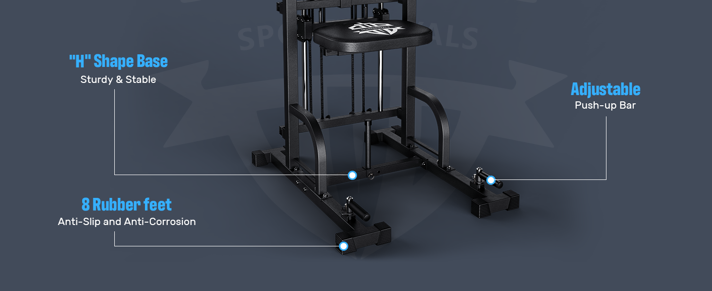 Sportsroyals assisted power tower