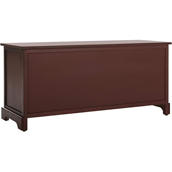 Safavieh American Homes Damien 3-Drawer Storage Unit, Dark Cherry