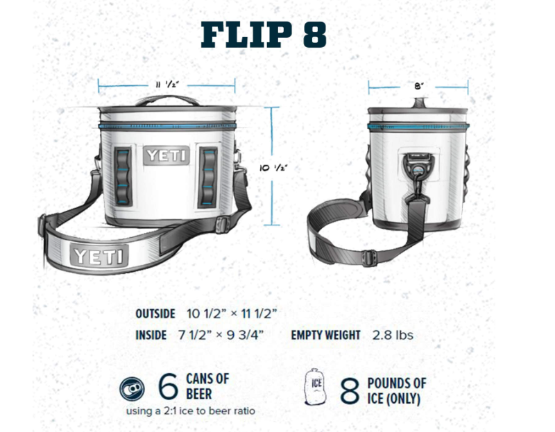 YETI Hopper Flip 8 Portable Soft Cooler