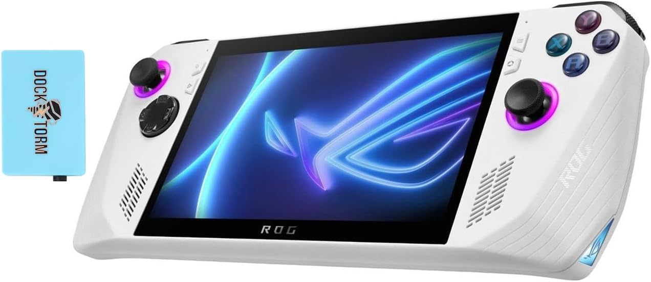 ASUS ROG Ally RC71L-ALLY.Z1X_512 White Laptop/Ryzen Z1 Extreme/16GB/512GB PCIe SSD/7 IPS Touch Full HD (1920x1080)/AMD Radeon/Windows 11 Home