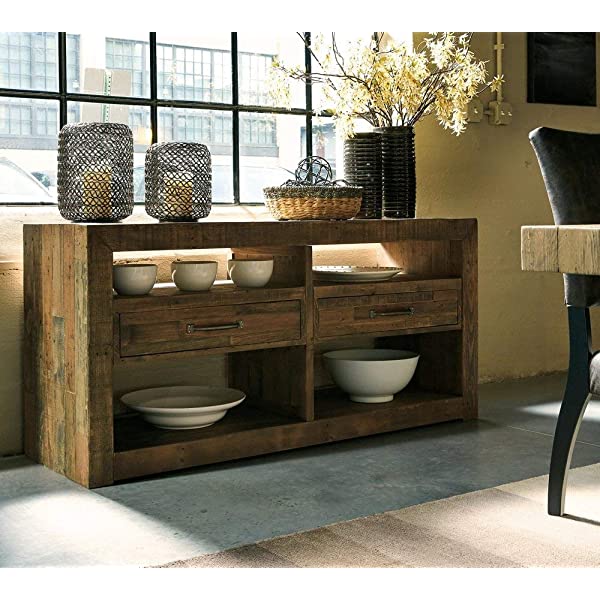 Signature Design by Ashley Dining Table, Sommerford, Summerford & Design - Sommerford Dining Side Chair - Set of 2 - Casual - Brown Upholstery - Black Wood Frame Sommerford Table + Dining Side Chair, Black Wood Frame