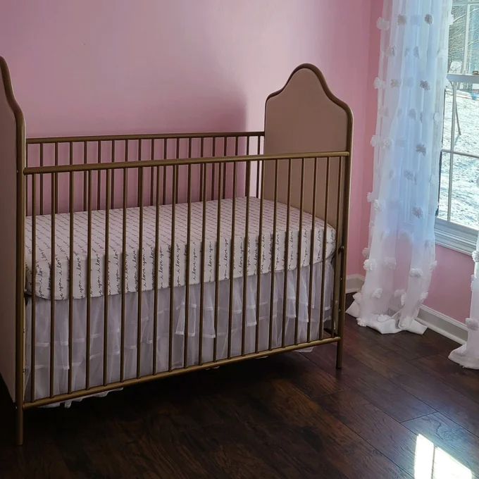 【Baby&Kids】Piper 2-in-1 Convertible Upholstered Crib