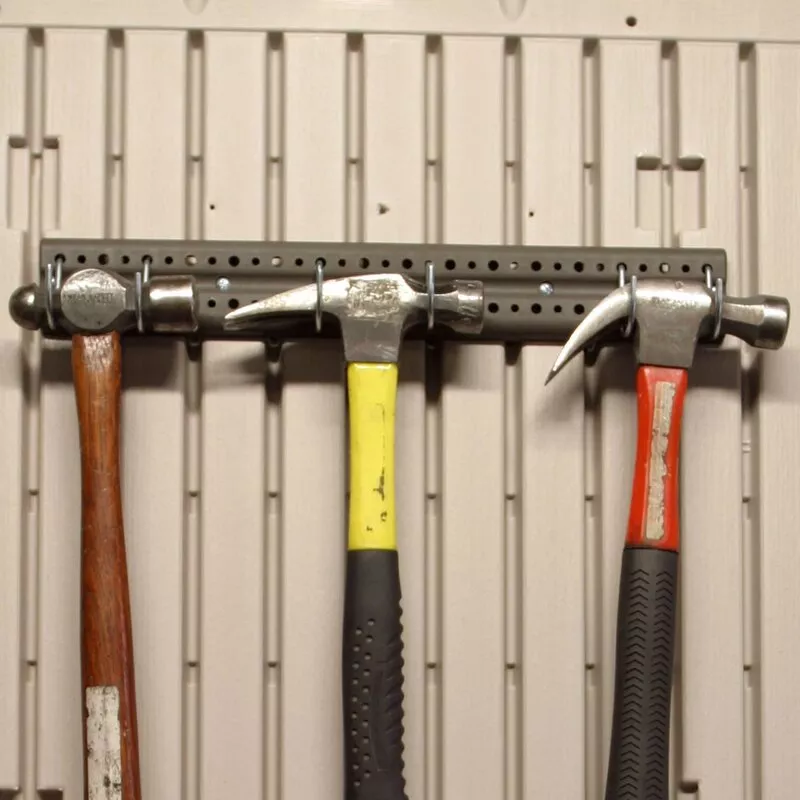 Plastic storage shed 10 ft wide X 8 ft deep; A clearance sale