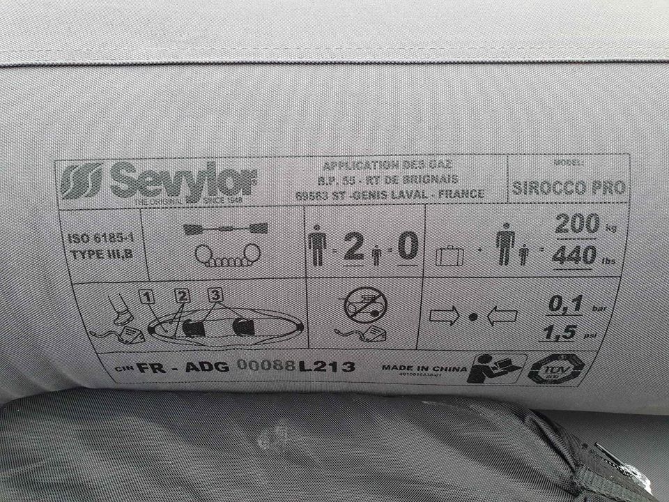 Sevylor Sirocco PRO 2+1 inflatable kayak